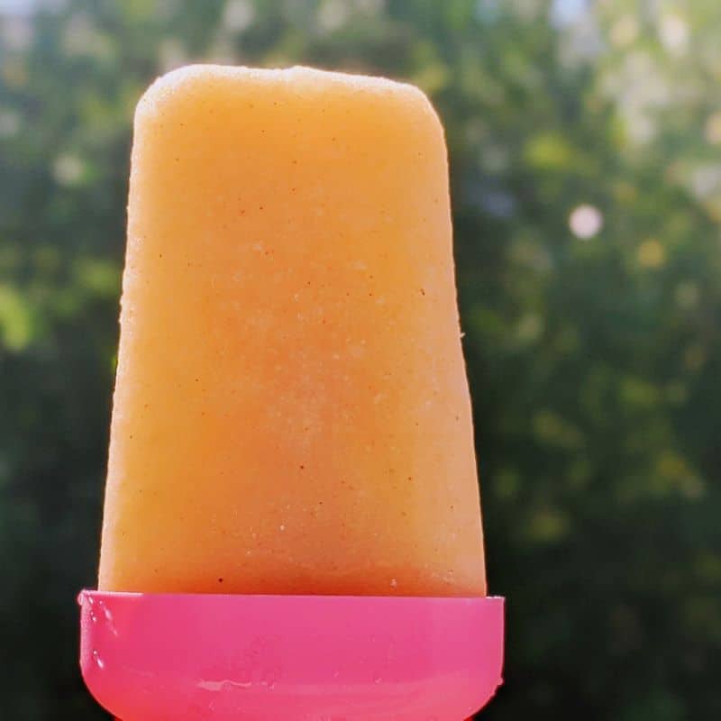A fresh popsicle recipe on a hot summerday.