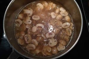 Added broth to make the kidney healthy gravy.